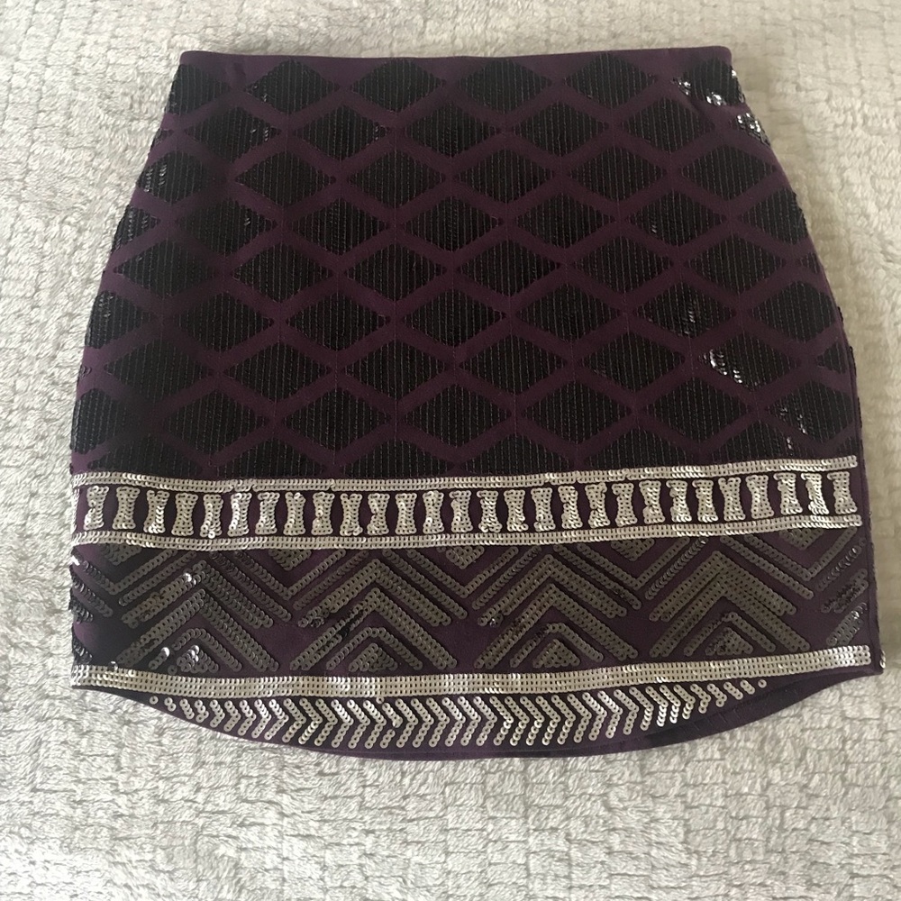 EXPRESS sequined skirt